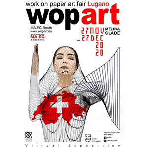 Melina Clade selected as the only Iranian artist in Wopart, Switzerland- 2020.